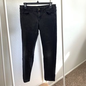 American Eagle grey jegging jeans
